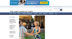 Desktop Screenshot of fortmorgantimes.com